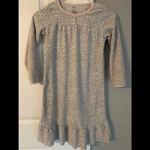 Carters pink leopard night gown